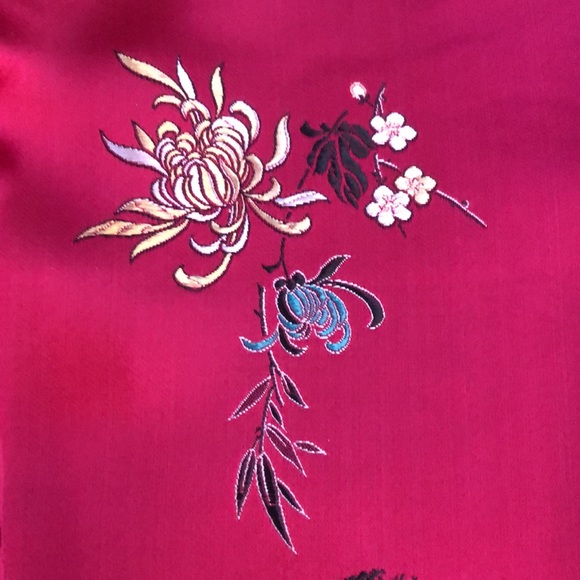Vintage Chinese Brocade Dress NWT - Picture 9 of 10